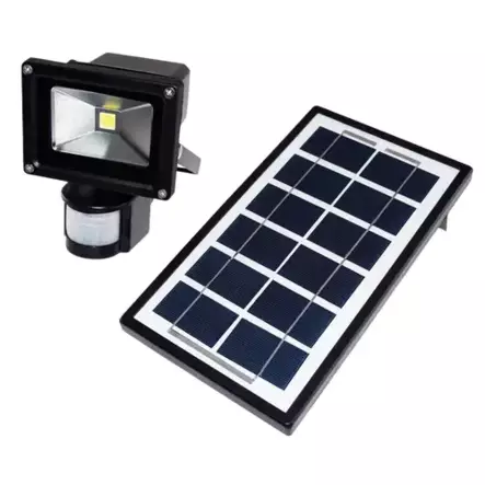 LED VALONHEITIN 4W PIR AURINKOKENNO - Työvalaisimet  - 6438140405326 - 1