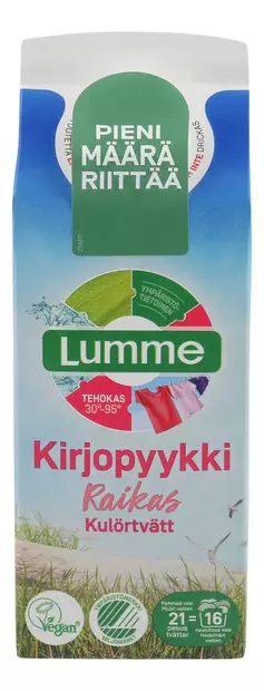 Lumme kirjopyykinpesuneste Raikas 750ml - Pyykinpesu- ja huuhteluaineet - 7046110311516 - 1