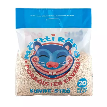 Mörttiröpö Kuivike jyrsijöille 15kg - Koiran tarvikkeet - 4742400000636 - 1