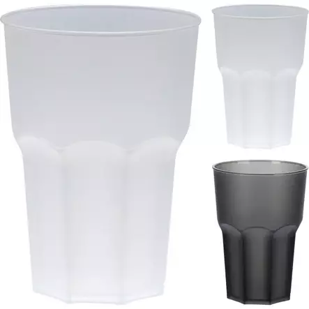 Muovimuki 9x12,5cm 480ml, lajitelma - Juomalasit - 8720573580236 - 1