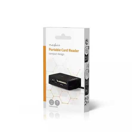 Nedis kortinlukija All-in-One | USB 2.0 - Muut tietokonetarvikkeet - 5412810266296 - 1
