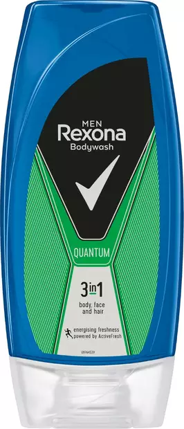 Rexona Men Suihkusaippua Quantum 225ml - Suihkugeelit- ja saippuat - 8720181393846 - 1