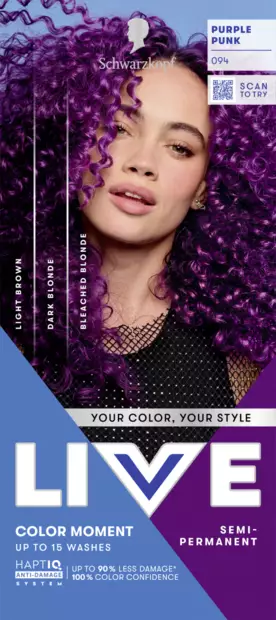 Schwarzkopf Live UB Purple Punk - Hiusvärit - 7332531131766 - 1