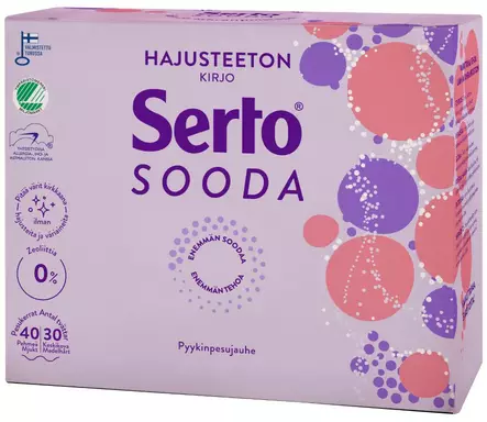 Serto Kirjo pyykinpesujauhe 1350g - Pyykinpesu- ja huuhteluaineet - 6417964581386 - 1