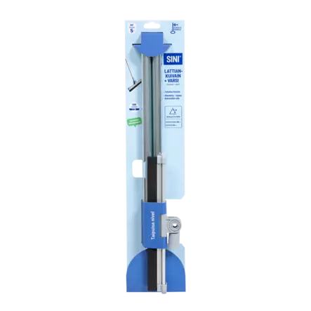 Sini Lattiankuivain 30cm + teräsvarsi - Lattiakuivaimet - 6423800034336 - 1