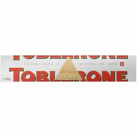 Toblerone white 340g - Suklaat - 7622202287336 - 1