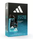 Adidas Ice Dive deospray & shower gel - Kosmetiikka lahjapakkaukset - 6430026277386 - 1