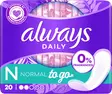 ALWAYS SINGLES TO GO NORMAL PIKKUHOUSUN - Hiustenhoito ja hiuskoristeet - 8006540806876 - 1