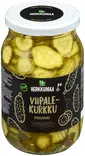 Herkkumaa viipalekurkku 1600/800g - Elintarvikkeet - 6410841200066 - 1