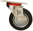 Kalustepyörä kääntyvä 100x30mm - Huonekalupyörät - 6430074690366 - 1