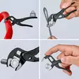 Knipex siirtoleukapihdit 100mm Cobra XS - Siirtoleukapihdit - 4003773085836 - 3
