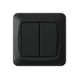 Kytkin 5 Harju IP20 Hiili Musta JL - Sähköasennuskytkimet - 6438140197276 - 1