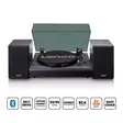 Levysoitin lenco ls-300bk kaiuttimilla musta - Radiot, soittimet ja radiopuhelimet - 8711902040996 - 1