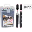 Marker Duo tussit 18kpl - Tussit, kuitukynät ja korostuskynät - 8721037840156 - 1