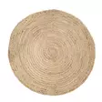 Matto juutti pyöreä 110cm - Keskilattiamatot - 7318161560466 - 1
