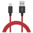 Mobia kaapeli lightning mfi 1m punainen - Apple laturit ja muut tarvikkeet - 6430076520616 - 1