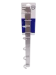 Naulakkokoukut 6-os 40,5x3,2x4cm - Koukut ja naulakot - 6438506002046 - 1