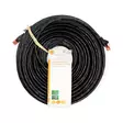 Nedis verkkokaapeli U/UTP CAT6 musta 50m - Verkkokaapelit - 5412810424566 - 1