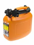 Plastex bensakanisteri oranssi 5L - Bensakanisterit,mittakannut ja suppilot - 6416061400316 - 1