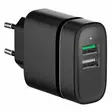 Prego USB-pikalaturi 2xUSB QC - Puhelintarvikkeet ja laturit - 6430037756016 - 1
