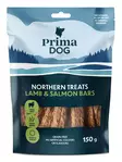 PrimaDog Northern Treats tanko 150g lammas-lohi - Koiran herkut - 6438554002616 - 1