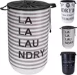 Pyykkikori 40l "La la lau ndry" - Pyykinkuivaustelineet - 8721037754446 - 1