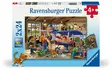 Ravensburger Palapeli Airplane &Train repairs 2x24p - Palapelit ja pulmapelit - 4005555040446 - 1