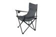 Retkituoli käsinojilla 50x50x80cm musta - Puutarhatuolit - 6438168117546 - 1