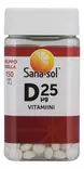 Sana-sol d-vitamiini 25 150kpl - Vitamiinit ja mineraalit - 5702071381266 - 1