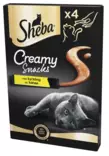 Sheba Creamy Snacks kana 4x12g - Kissan herkut - 4008429140716 - 3