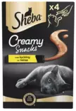 Sheba Creamy Snacks kana 4x12g - Kissan herkut - 4008429140716 - 1