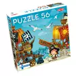 TacTic 56 pcs puzzle: Pirate Captains - Palapelit ja pulmapelit - 6416739592466 - 1