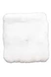 Tekoturkismatto valkoinen 90x200cm - Kylpyhuone- ja wc matot - 6438506025526 - 2