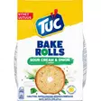 Tuc Bake Sour Rolls Cream & Onion 150g - Sipsit, snacksit ja pähkinät - 5201360660926 - 1