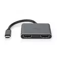 Usb-c sovitin 2-in 1 - Muut tietokonetarvikkeet - 5412810411566 - 1