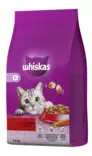 Whiskas 1+ Härkää 3,8kg - Kissan kuivaruoat - 5900951304286 - 3