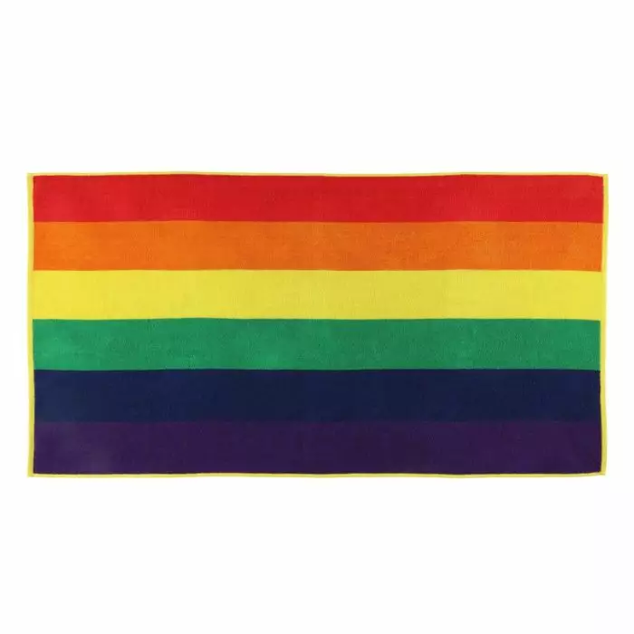 4 Living Kylpypyyhe Sateenkaari 70x140 cm - Kylpypyyhkeet - 6410416382326 - 1