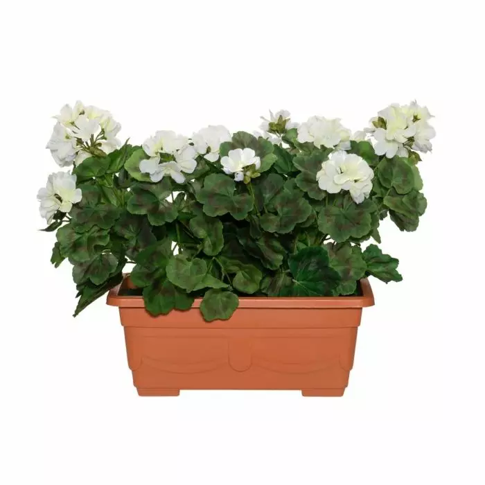 4living pelargonia parvekeruukussa - Tekokasvit ja -kukat - 6410416319896 - 1