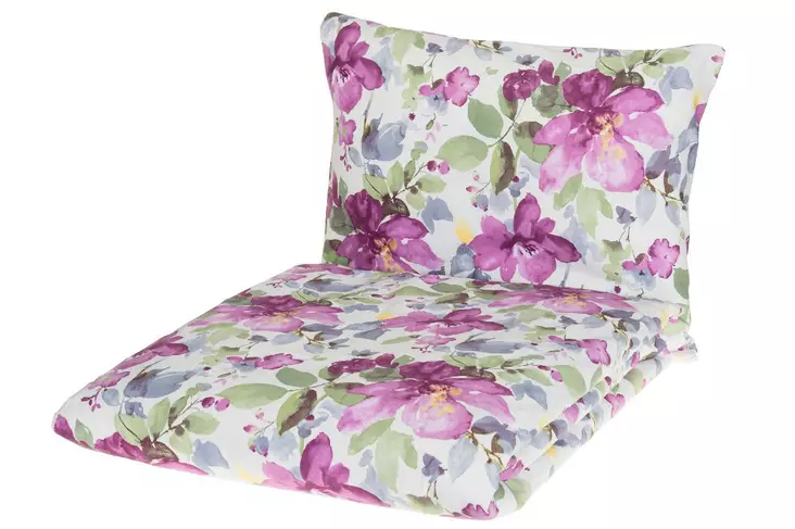 4 Living Pussilakanasetti Violetta 150x210cm, 50x60cm - Pussilakanat - 6410416358826 - 4