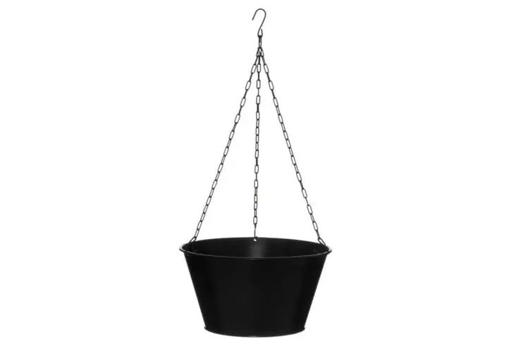 4living Sinkkiamppeli musta - Ruukut ja amppelit - 6410416132006 - 1