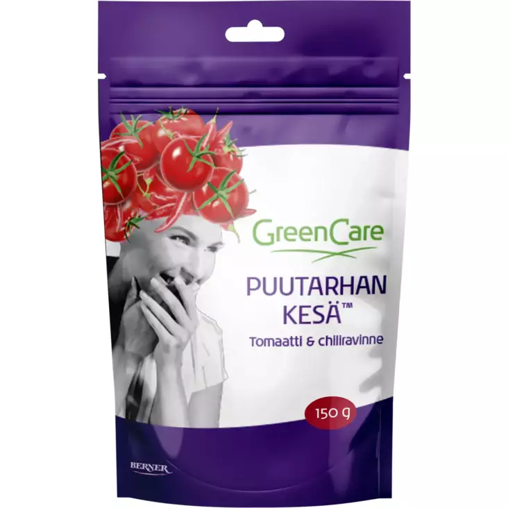 Greencare tomaatti- ja chiliravinne 150g - Puutarhalannoitteet - 6414505176506 - 1
