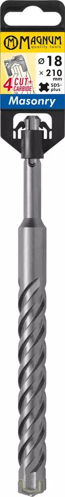 Kiviseinäporanterä 4Cut+ 10 / 310mm - Kivi- ja betoniporanterät - 6418868325106 - 1