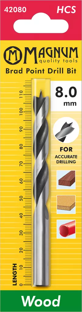 Konepuuporanterä 2kpl 3mm - Puuporanterät - 6418868420306 - 1