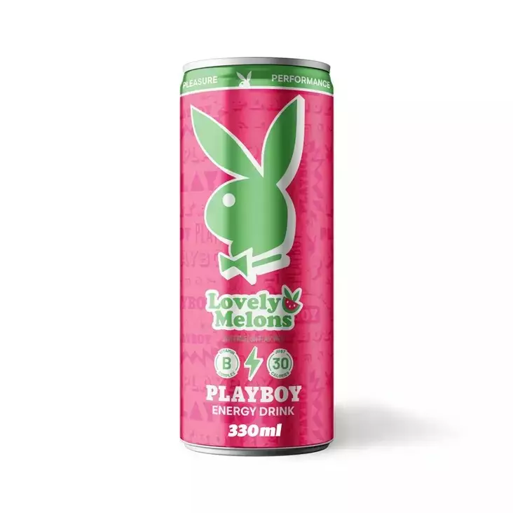 Playboy Lovely Melons Energy Drink 330ml - Energiajuomat - 850070832106 - 1
