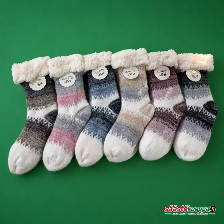 Accessories pehmosukka 37-41 antislip - Naisten sukat ja sukkahousut - 6438506025236 - 1