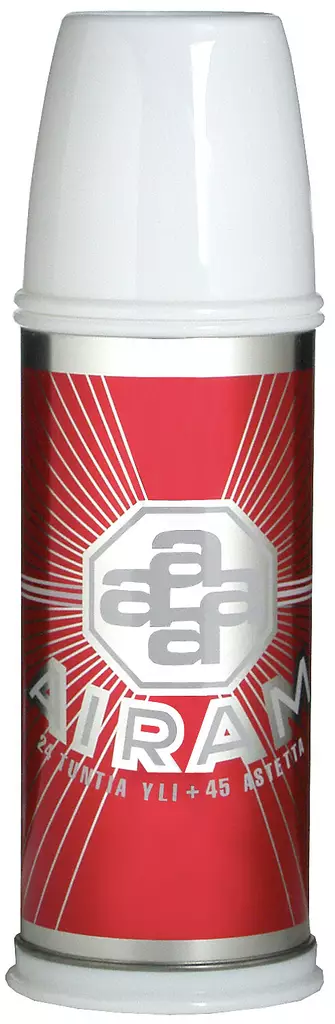 Airam Termospullo 0,45 L Punainen - Termospullot - 6435200111746 - 2