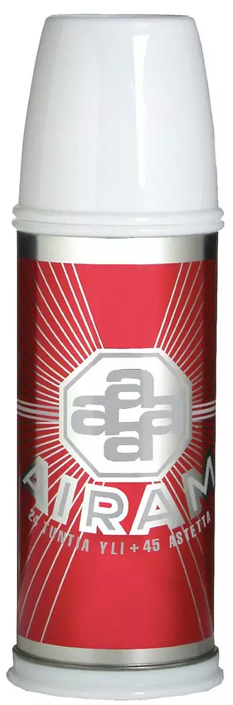 Airam Termospullo 0,45 L Punainen - Termospullot - 6435200111746 - 1