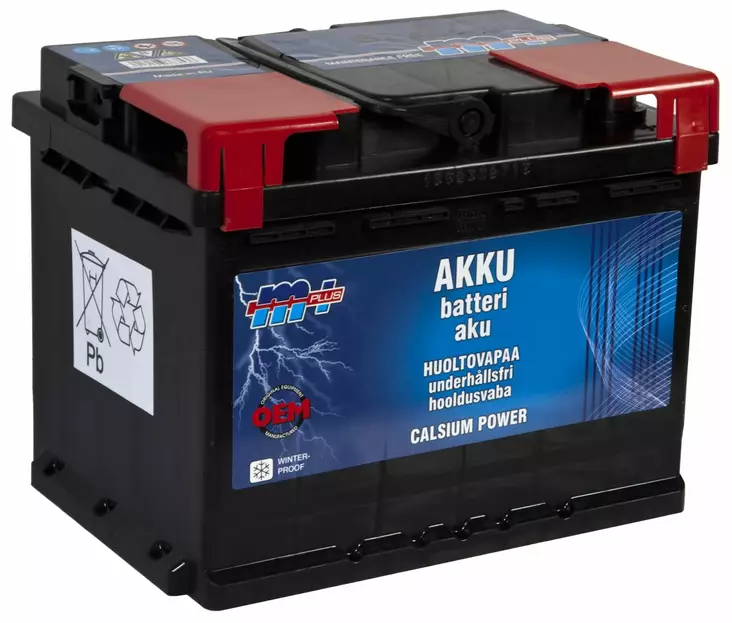 Akku M+ 62Ah 242x175x190mm - Auton akut - 6417196763536 - 1