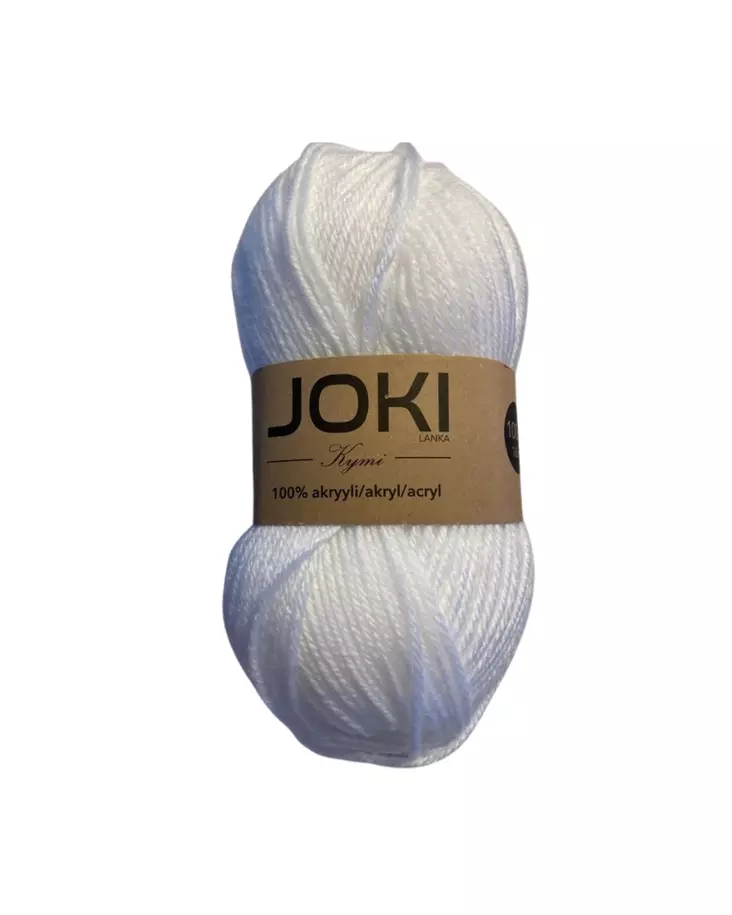 Akryylilanka 100g Valkoinen - Langat - 6438159319546 - 1