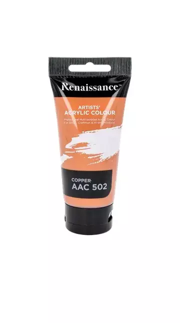 Akryylimaali 75ml Copper AAC 502 - Valmisvärit - 8851907264246 - 1